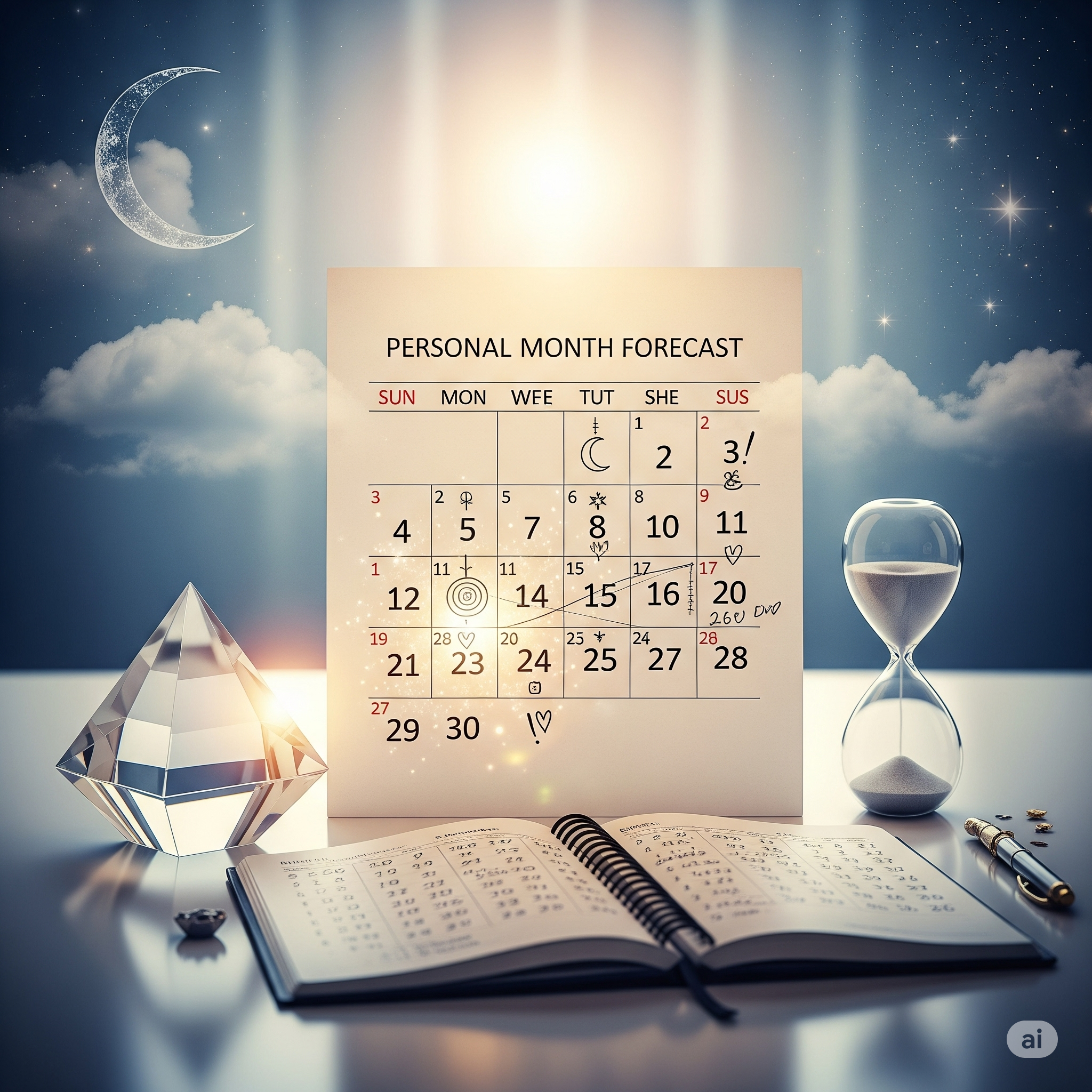7. Personal Month Forecasts